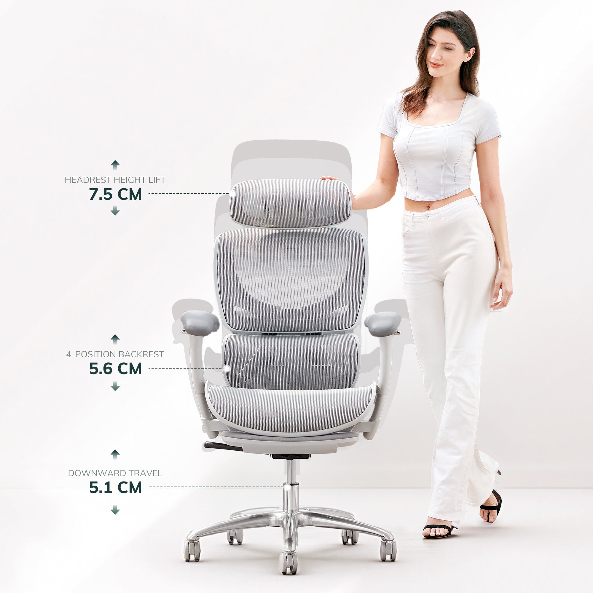 COLAMY AERIX Futuristic Ergonomic Office Chair