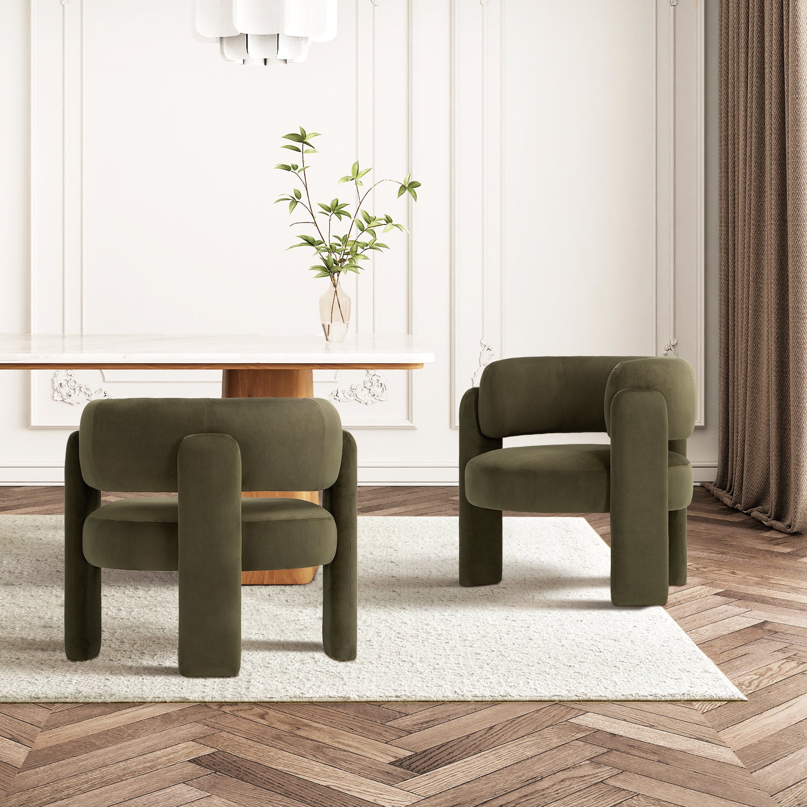 COLAMY Luna Modern Lounge Chair